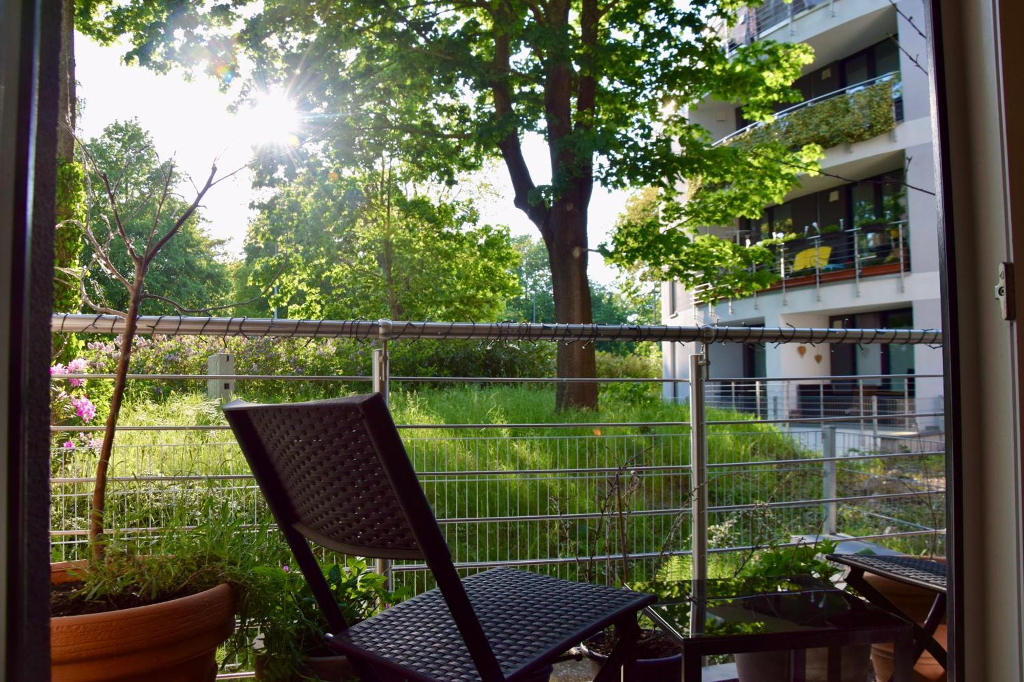 Stilvolle Wohnung Mit Balkon & Parkplatz Росток Екстер'єр фото
